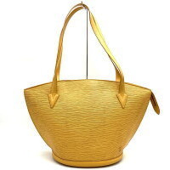 Louis Vuitton Saint Jacques Shoulder Bag Epi leather Tassili yellow - Picture 1 of 9